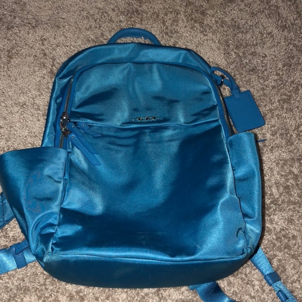 Blue Tumi bag